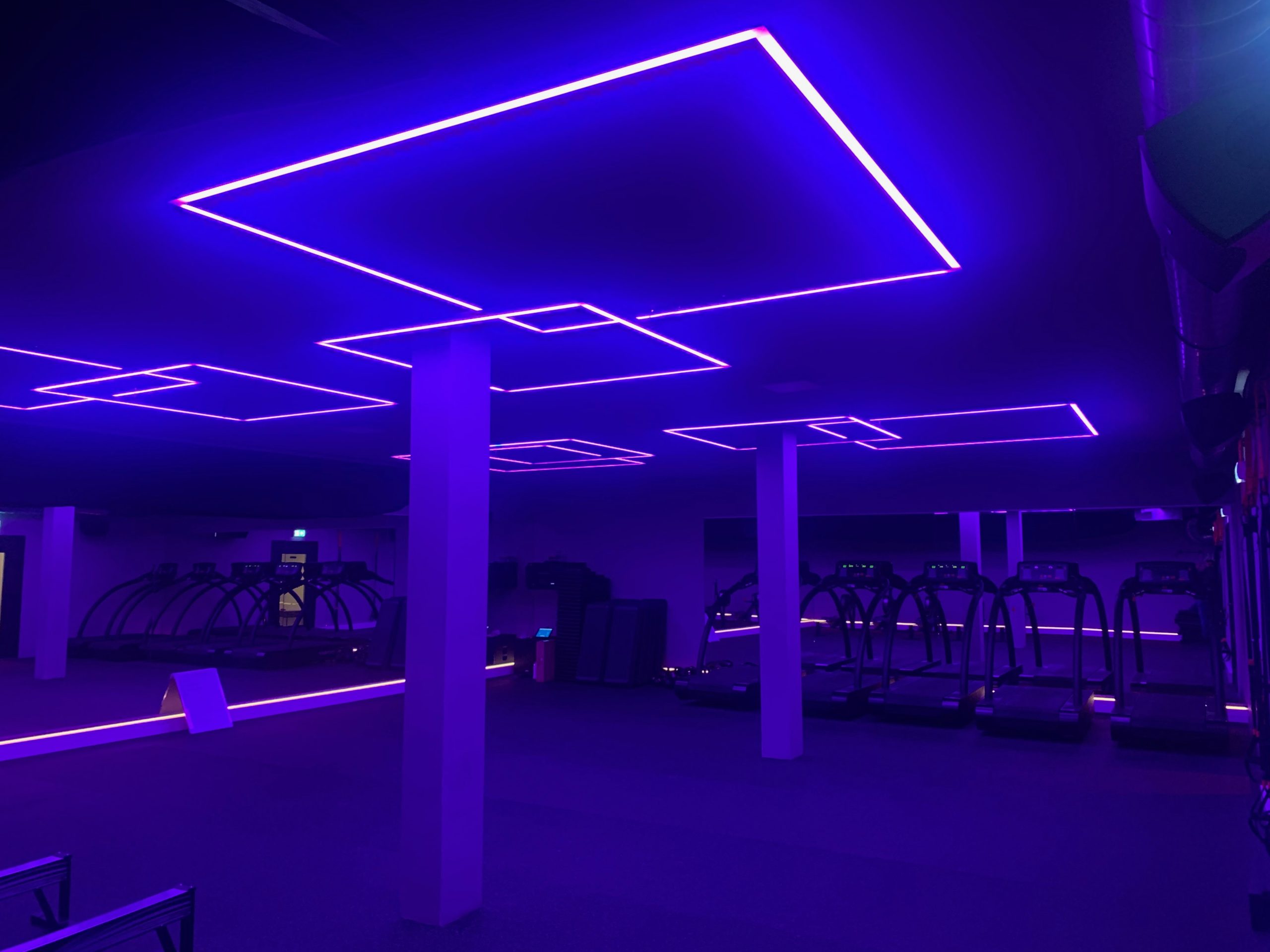 Digi LED Sportschool The Workout Studio Amsterdam | Starled.nl